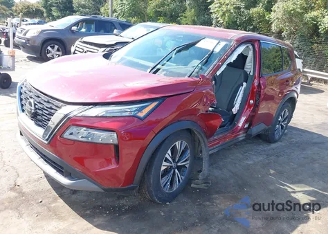 2021 Nissan Rogue Sv Fwd from USA, damaged, VIN 5N1AT3BA9MC841656